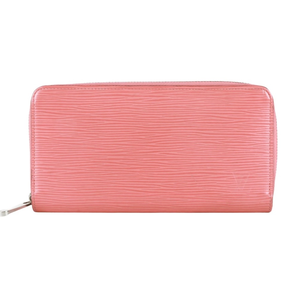 Louis Vuitton light Pink Epi Leather Zippy Wallet